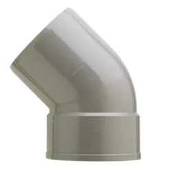 Martens PVC bocht 45° grijs 1x mof 125 mm Outlet