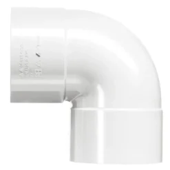 Martens PVC bocht 90° wit 2x mof 40 mm Hot