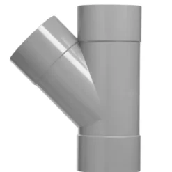 Martens PVC T-stuk 45° 3x Mof 75 x 75 mm