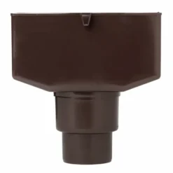 Martens vergaarbak met overloop bruin 80x100 mm Online