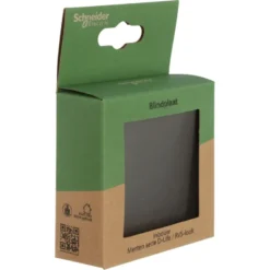 Merten D-Life blindplaat edelstaal Discount