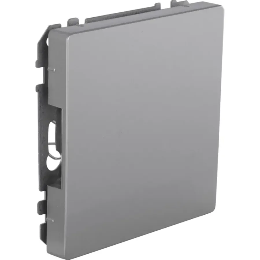 Merten D-Life blindplaat edelstaal Discount