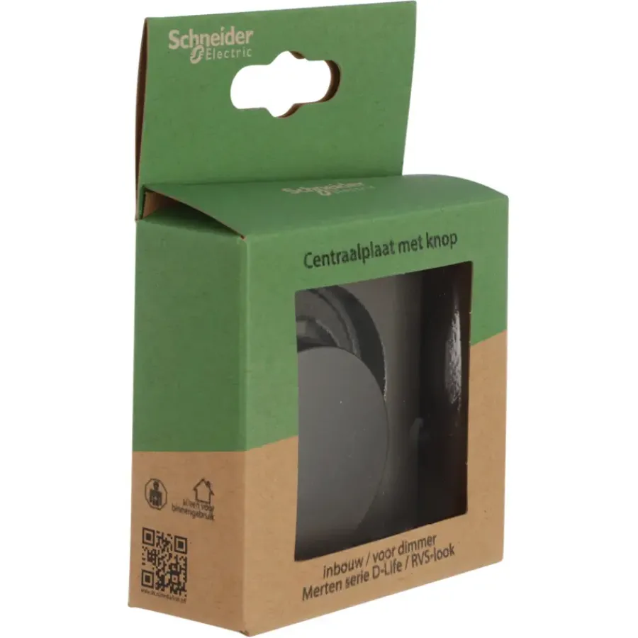 Merten D-Life Centraalplaat Dimmer RVS Best