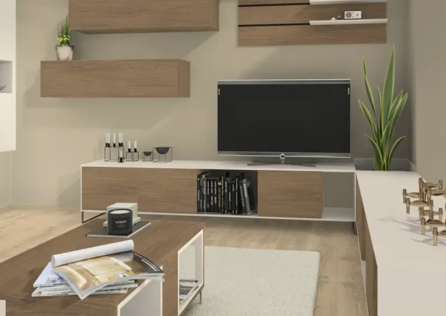 Geen Meubelpaneel bruin eiken ABS 240x60 cm 18 mm Sale