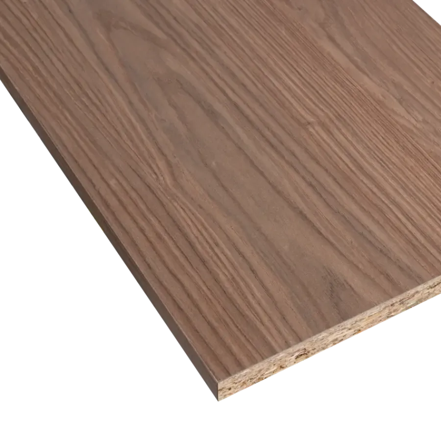Geen Meubelpaneel bruin eiken ABS 240x40 cm 18 mm Best