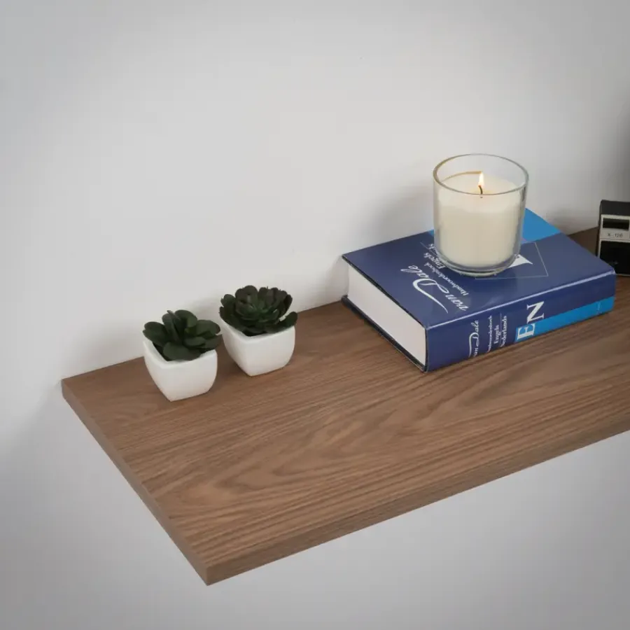 Geen Meubelpaneel bruin eiken ABS 240x40 cm 18 mm Best