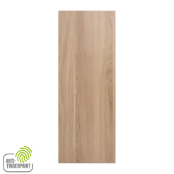 Geen Meubelpaneel gebleekt eiken ABS fingerprint proof 240x60 cm 18 mm New