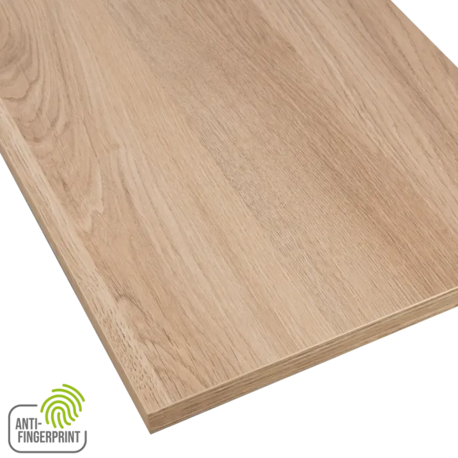 Geen Meubelpaneel gebleekt eiken ABS fingerprint proof 120x40 cm 18 mm Online