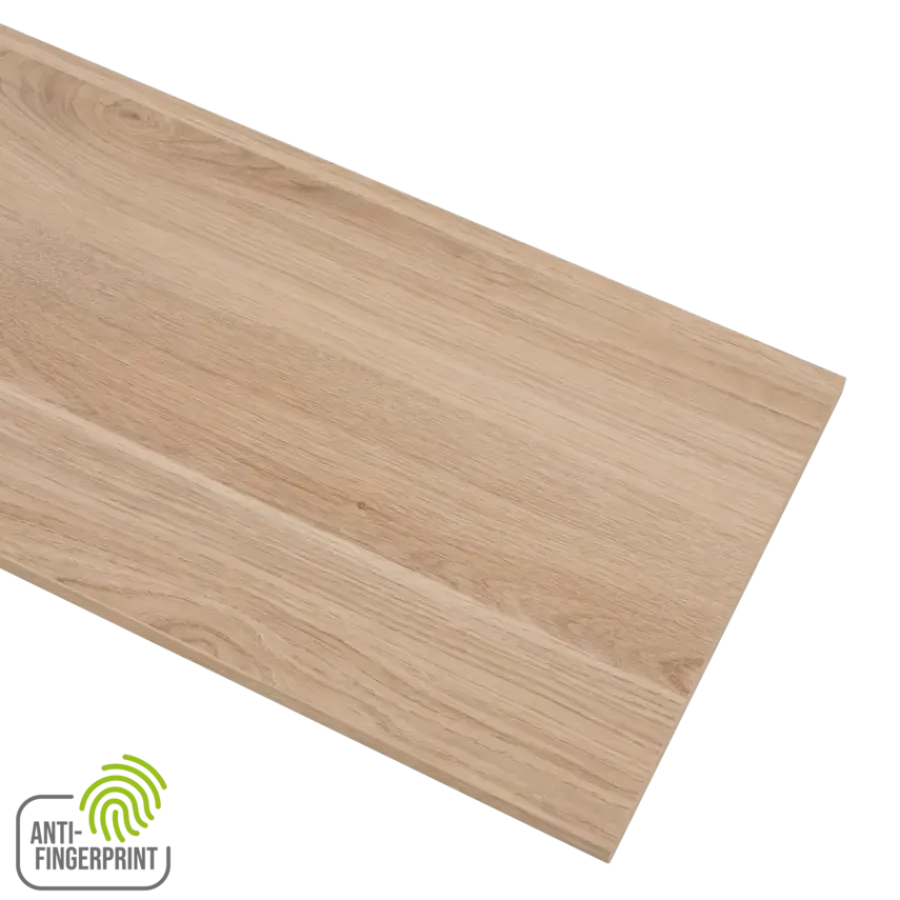 Geen Meubelpaneel gebleekt eiken ABS fingerprint proof 120x40 cm 18 mm Online