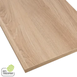 Geen Meubelpaneel gebleekt eiken ABS fingerprint proof 240x30 cm 18 mm