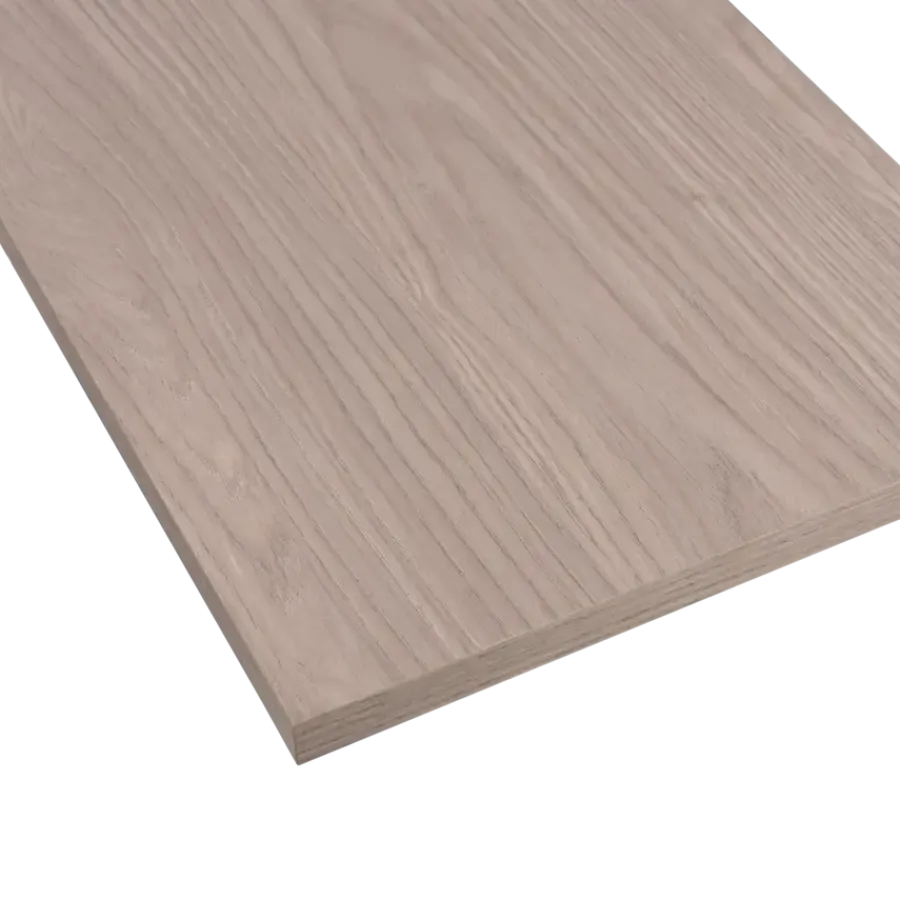 Geen Meubelpaneel grijs eiken ABS 120x30 cm 18 mm New