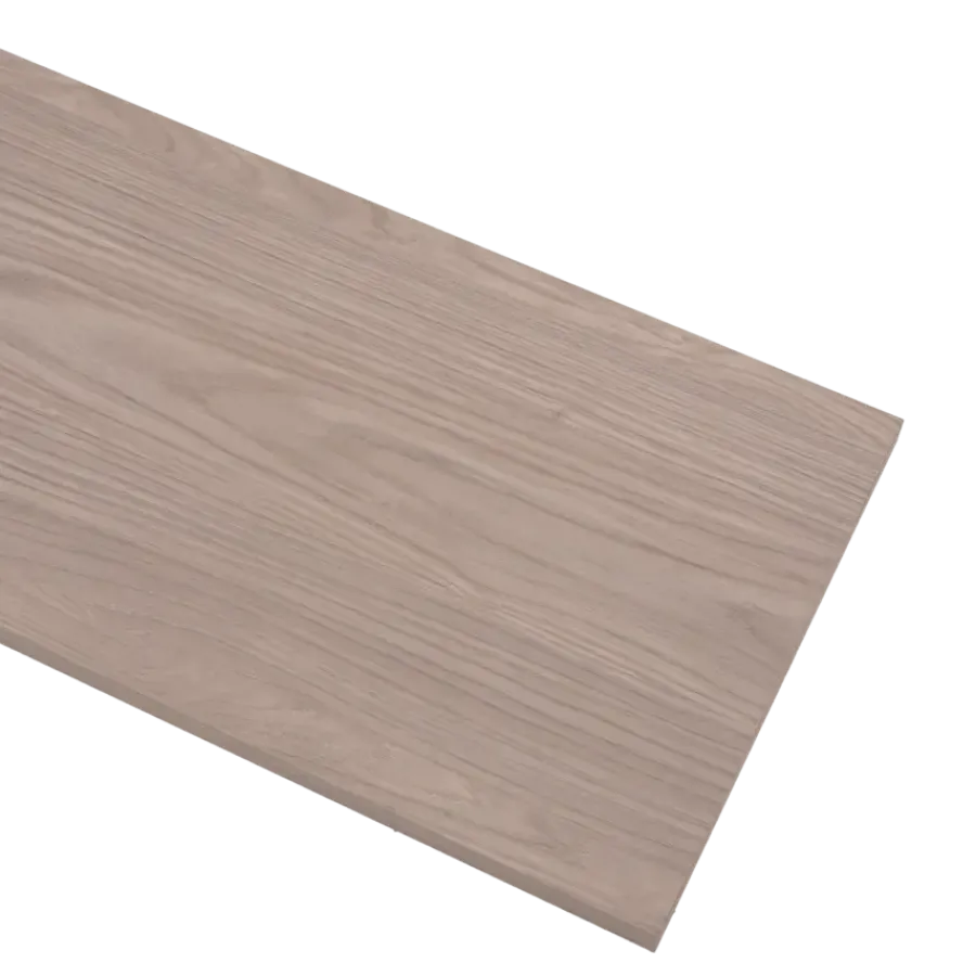 Geen Meubelpaneel grijs eiken ABS 120x30 cm 18 mm New