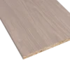 Geen Meubelpaneel grijs eiken ABS 240x30 cm 18 mm Clearance