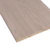 Geen Meubelpaneel grijs eiken ABS 240x40 cm 18 mm New