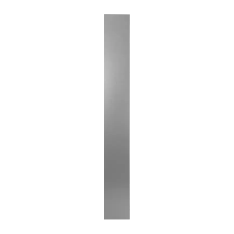 Geen Meubelpaneel inox metallic ABS 240x30 cm 18 mm Outlet