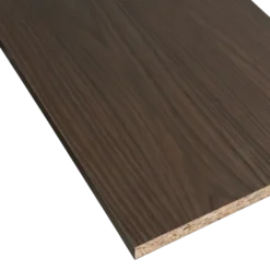 Geen Meubelpaneel marone eiken ABS 240x40 cm 18 mm Outlet