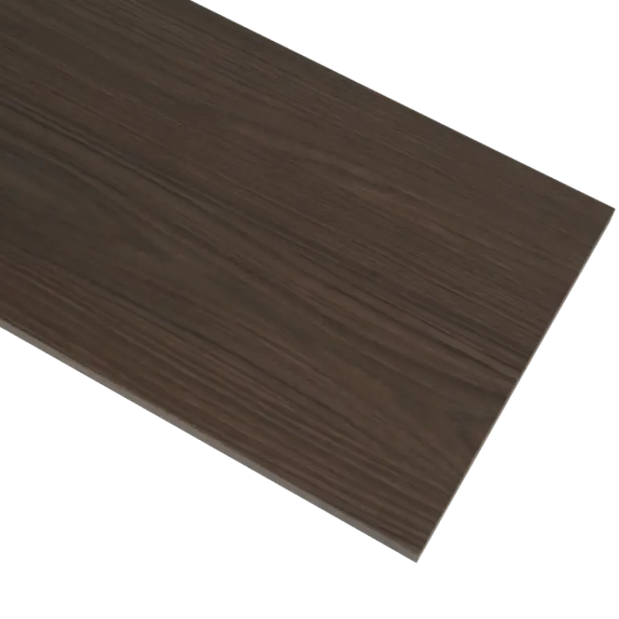Geen Meubelpaneel marone eiken ABS 80x30 cm 18 mm Best