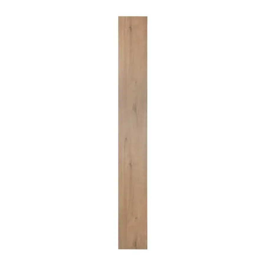 Geen Meubelpaneel naturel eiken ABS 240x40 cm 18 mm New