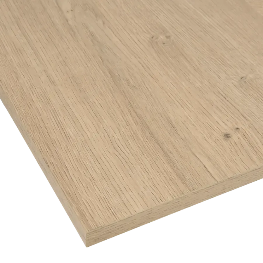 Geen Meubelpaneel naturel eiken ABS 120x40 cm 18 mm Clearance
