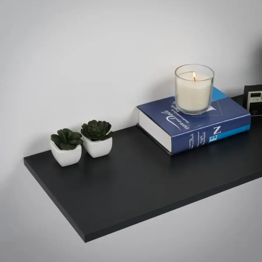 Geen Meubelpaneel zwart ABS 240x30 cm 18 mm Discount