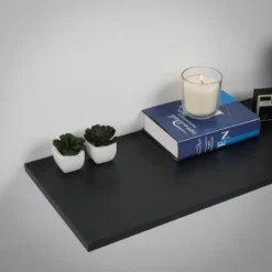Geen Meubelpaneel zwart ABS 120x30 cm 18 mm Clearance