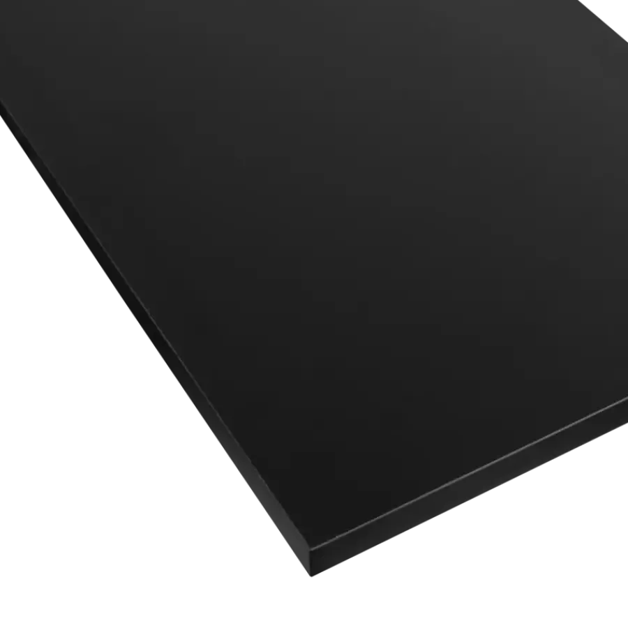 Geen Meubelpaneel zwart ABS 120x40 cm 18 mm Discount