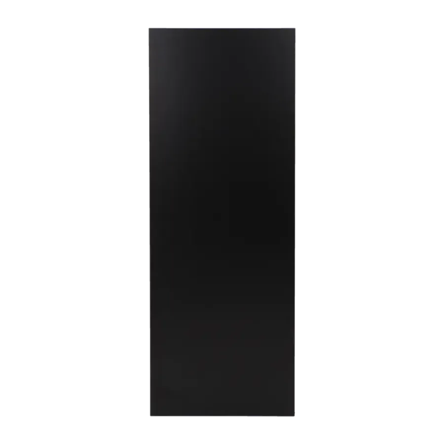 Geen Meubelpaneel zwart ABS 120x40 cm 18 mm Discount
