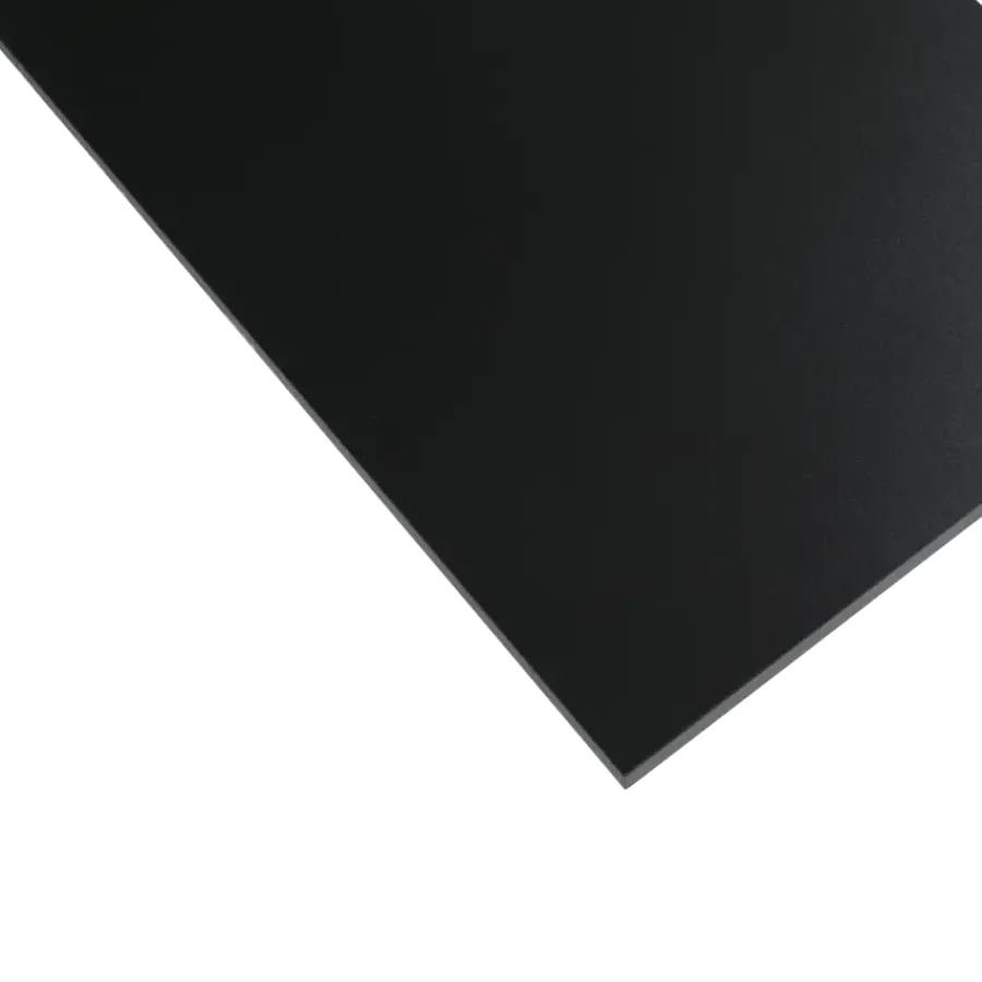Geen Meubelpaneel zwart 250 x 40 cm 18 mm Best