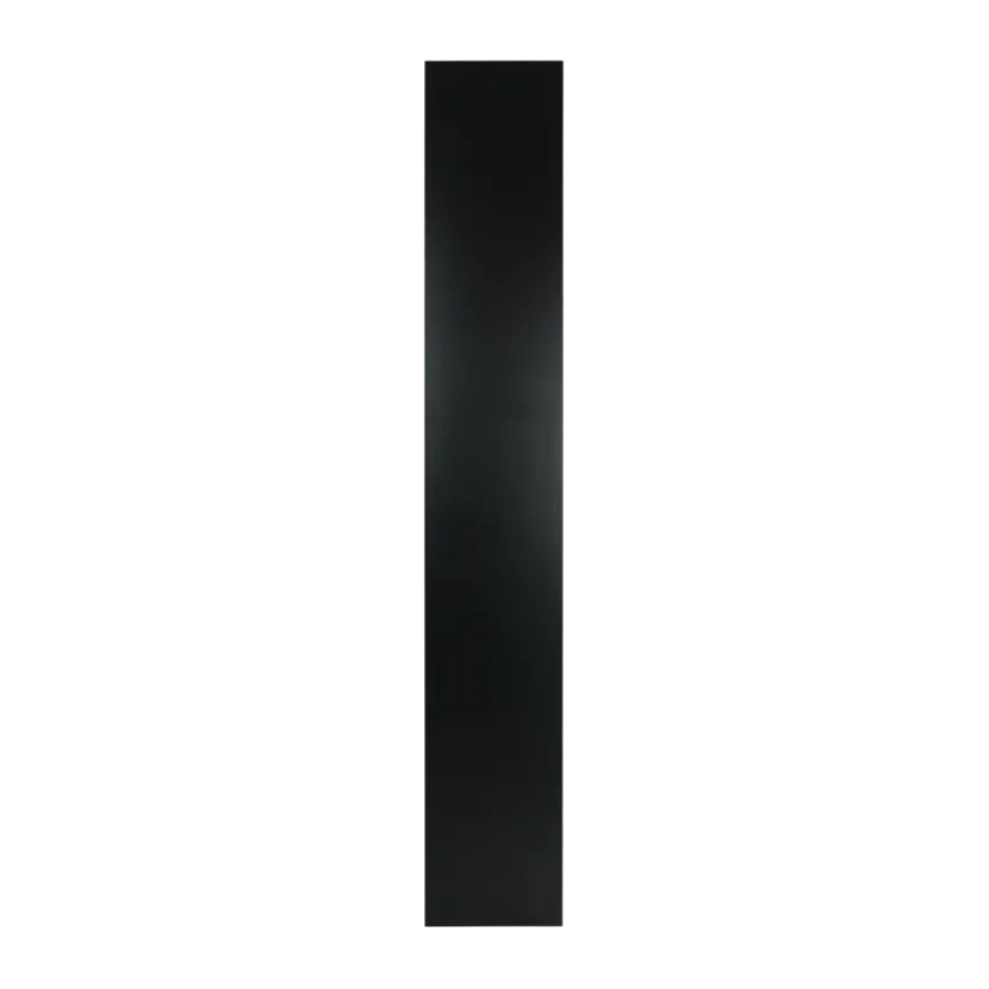Geen Meubelpaneel zwart 250 x 40 cm 18 mm Best