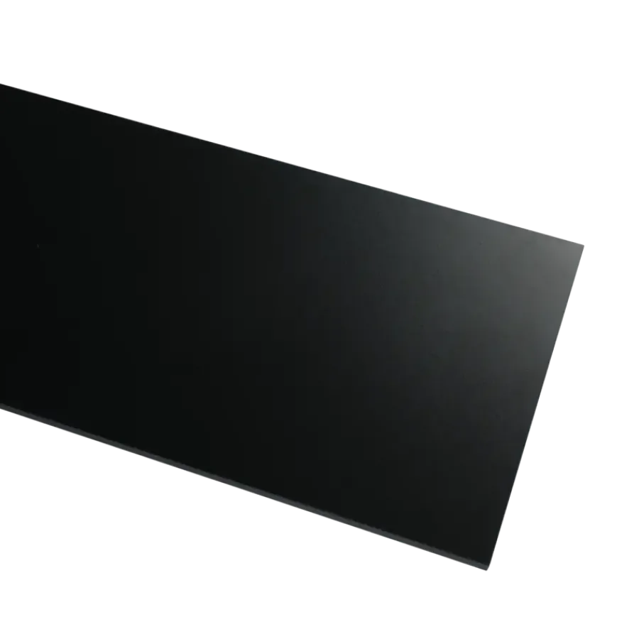 Geen Meubelpaneel zwart 250 x 40 cm 18 mm Best