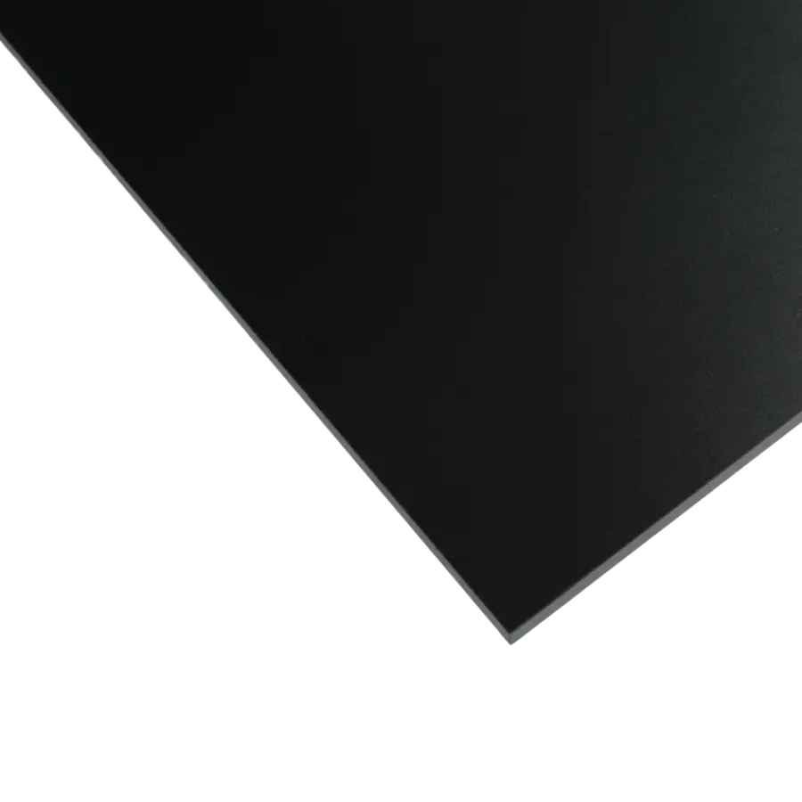 Geen Meubelpaneel zwart 250 x 50 cm 18 mm Clearance