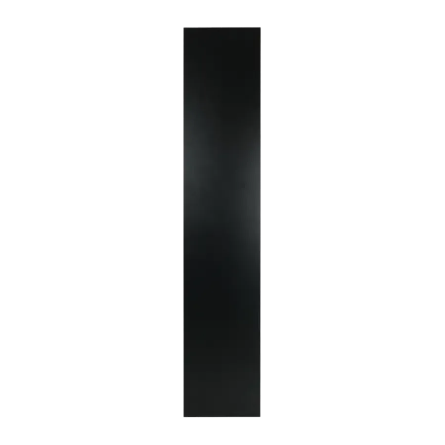 Geen Meubelpaneel zwart 250 x 50 cm 18 mm Clearance