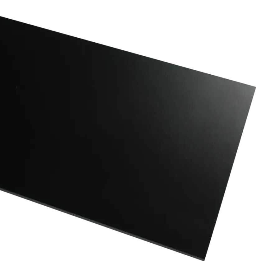 Geen Meubelpaneel zwart 250 x 50 cm 18 mm Clearance