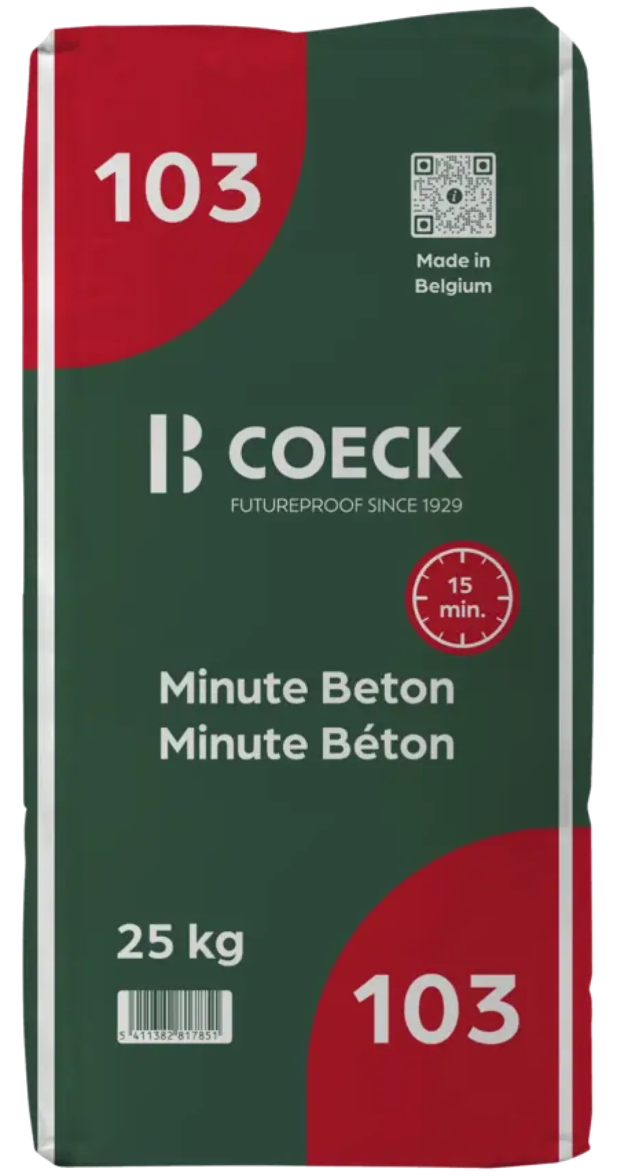 COECK Minute-Beton snelbeton 25 kg New