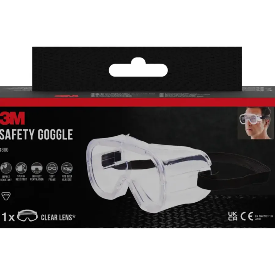 3M ruimzichtbril standaard anti-splash Discount