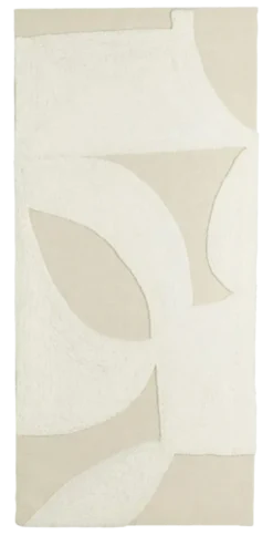 Muurdecoratie off white FSC 100% - l130xb60xh4cm