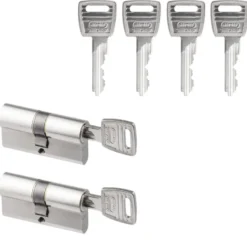Nemef veiligheidscilinder NF2 30/30 mm SKG 2-sterren gelijksluitend (2 stuks) Outlet