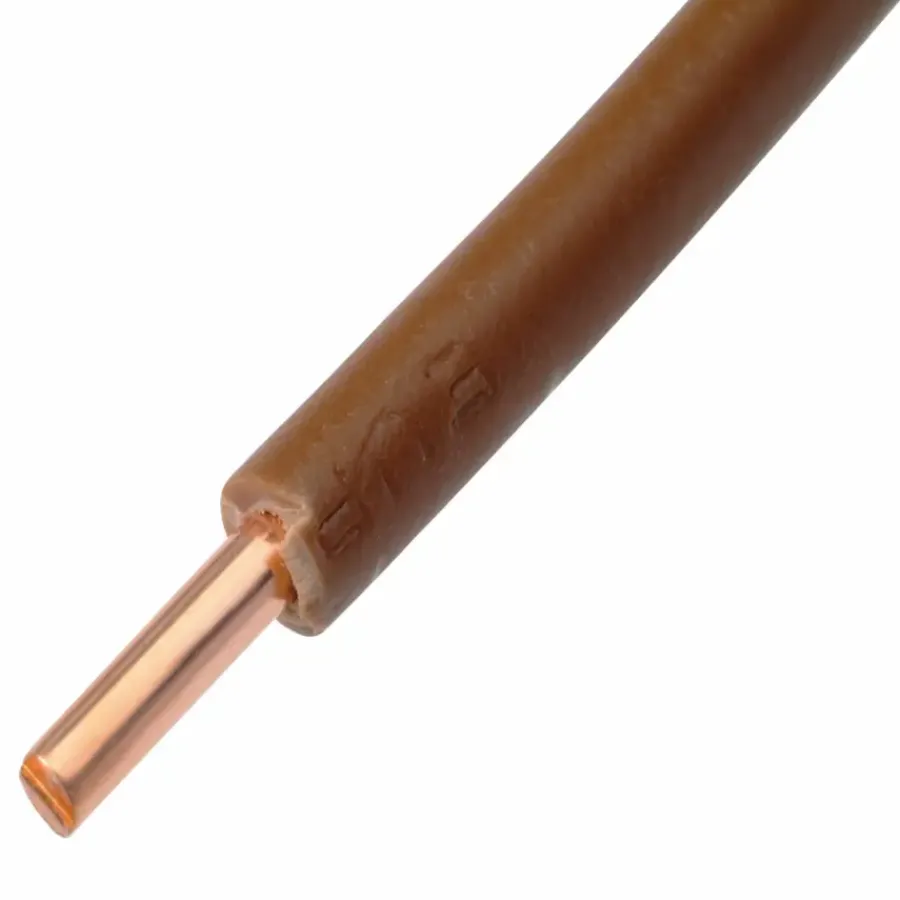 Nexans Profwire kabel Installatiedraad 2,5 mm² bruin 100 meter Online