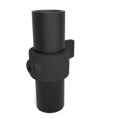 Novidade steigerbuis bevestigingsring zwart ø 21 mm