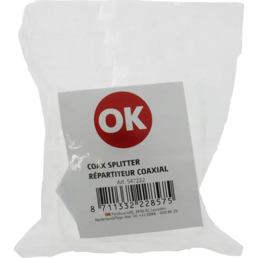 OK coax splitter TV wit Best