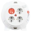 OK Kabelbox 4-voudig Wit 5 Meter Sale