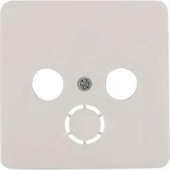 Peha Standard Centraalplaat Radio/TV wit