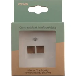 Peha Standard Centraalplaat UTP Wit Hot