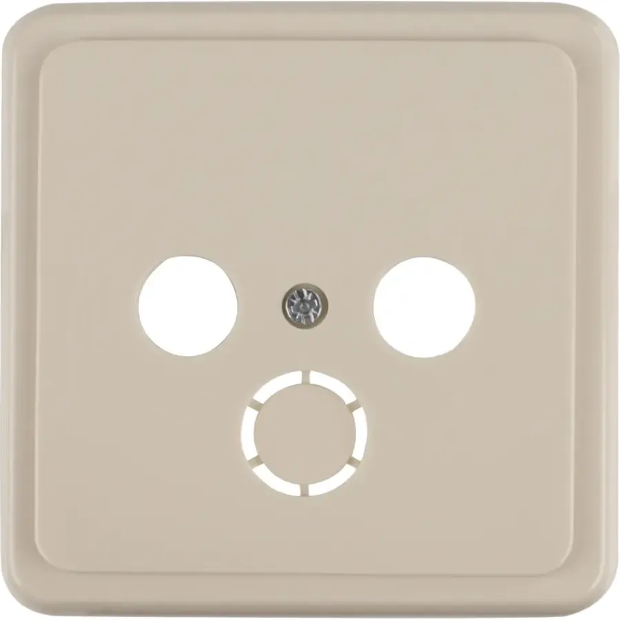 Peha Standard Centraalplaat Radio/TV crème Discount