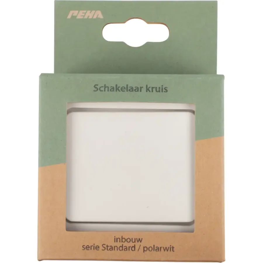 Peha Standard kruisschakelaar wit Best