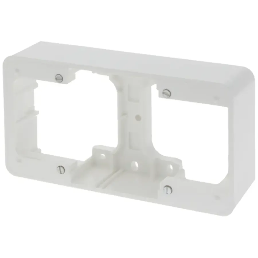 Peha Standard Opbouwraam 2-voudig wit Hot