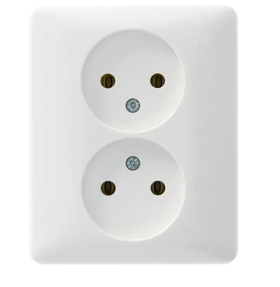 Peha Standard stopcontact dubbel wit Sale