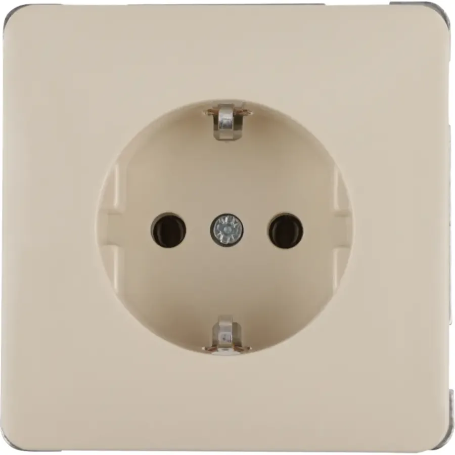 Peha Standard stopcontact geaard crème