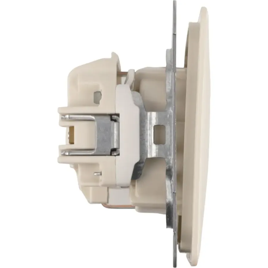 Peha Standard stopcontact geaard crème