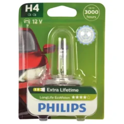 Philips autolamp H4 EcoVision 55W 12342LLECOB1 Clearance